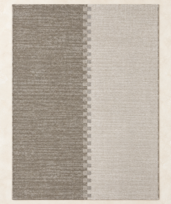 Halfers Symmetry Machine Washable Rug